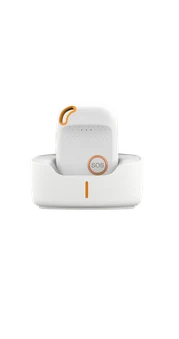 Draagbare alarmknop met oplaadstation